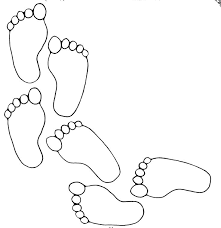 Baby feet patterns