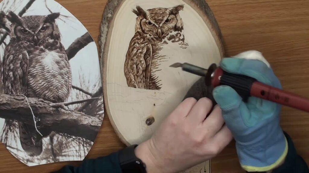 Eagle Owl Pattern